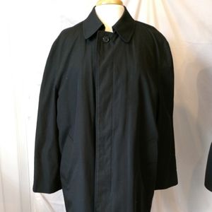 London fog men's mid length rain coat